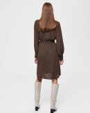 Selected Femme - SLFALVA LS WRAP DRESS - SELETE