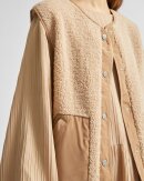 Selected Femme - SLFCASIE TEDDY VEST - SELECTED