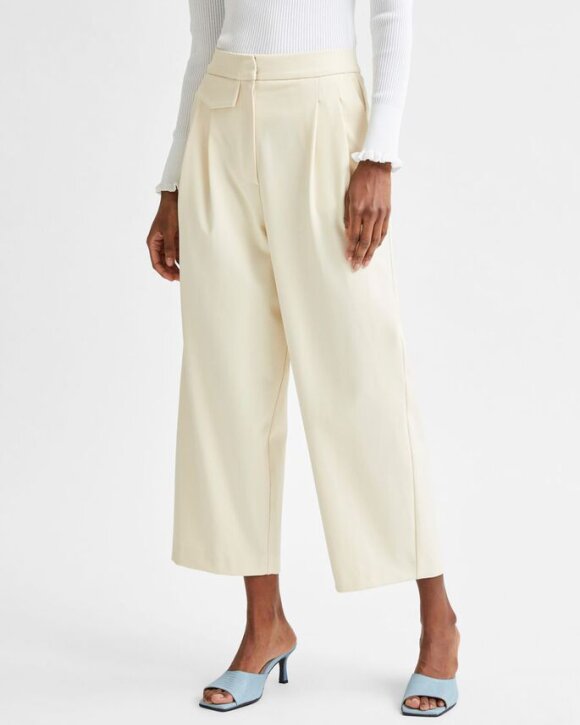 Selected Femme - SLFHYME CROPPED PANT - SELECTE