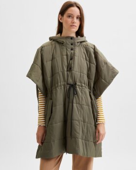 SLFNILAQUILTED PONCHO - SELECT SLFNILAQUILTED PONCHO - SELECT