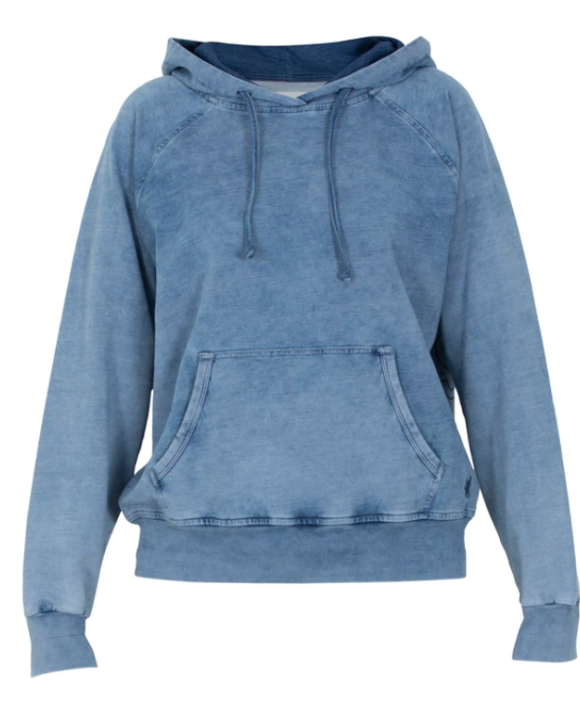 Blue Sportswear - NAPOLI DENIM HOODIE - BLUE