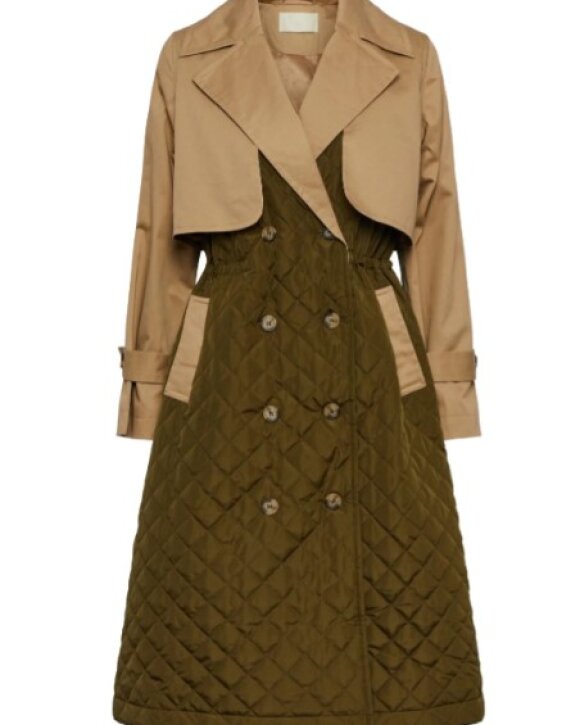 Y.A.S - YASREGINA PADDED TRENCH COAT - Y.A.S.