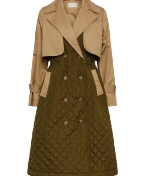 YASREGINA PADDED TRENCH COAT - Y.A.S.