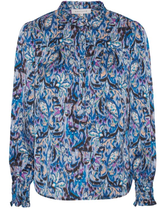 CONTINUE - ASTA MIXED BLUSE-CONTINUE