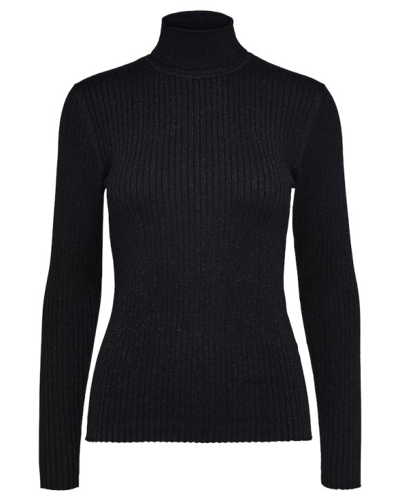 Selected Femme - SLFLYDIA LS KNIT ROLLNECK - SE