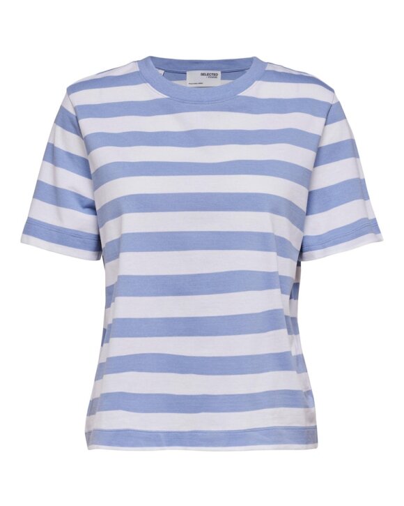 Selected Femme - SLFESSENTIAL SS STRIPED TEE 