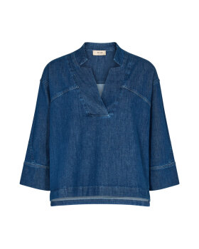 EMMA DENIM BLOUSE - MOS MOSH