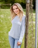 Skovhuus Strik - STRIPED LINKS PULLOVER - SKOVH Skovhuus Strik - STRIPED LINKS PULLOVER - SKOVH