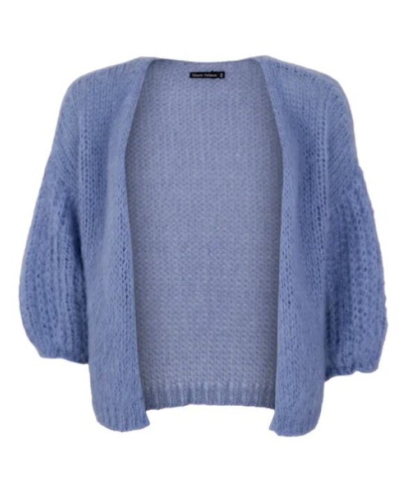 BLACK COLOUR - CARDIGAN BCCASEY PUFF SLEEVE -