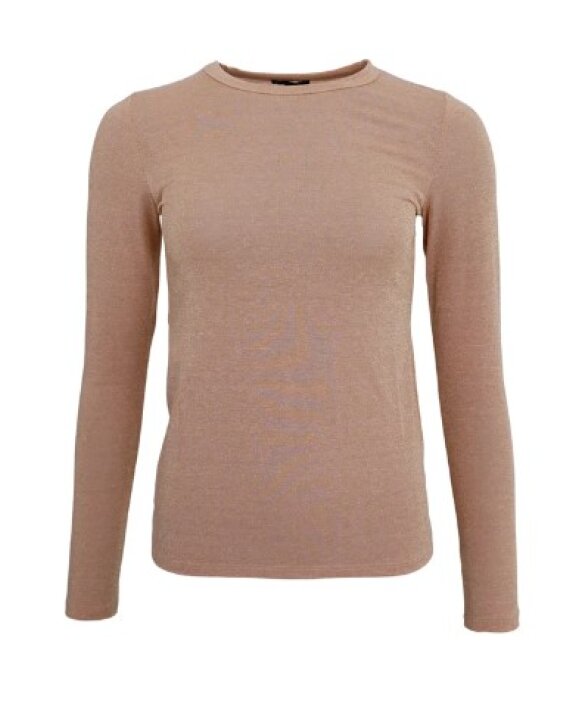 BLACK COLOUR - BCFAYE LUREX BLOUSE BLACK COLOUR - BCFAYE LUREX BLOUSE