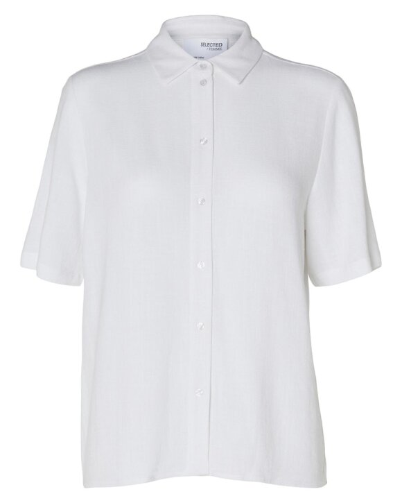 Selected Femme - SLFVIVA-MARITA SS SHIRT 