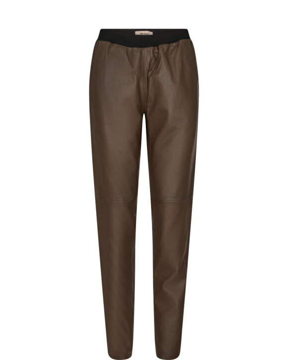 MOS MOSH - MMZABEL LONG LEATHER PANT 