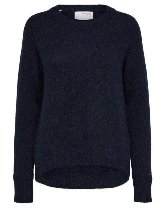 Selected Femme - SLFLULU LS KNIT O-NECK 