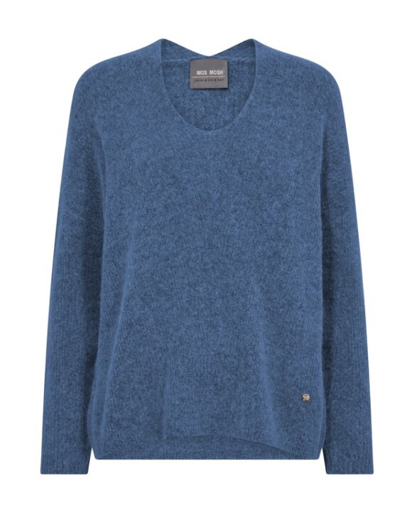 MOS MOSH - MMTHORA V-NECK  KNIT - MOS MOSH