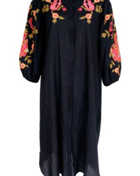 BLACK COLOUR - BCNAJA TUNIC DRESS  - BLACK CR
