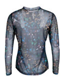 BLACK COLOUR - BCFLORENCE MESH BLOUSE 