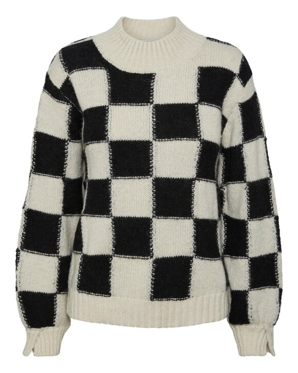 Y.A.S - YASCHESS LS KNIT PULLOVER - YAS
