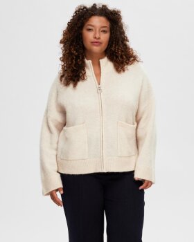 SLFSIA RAS LS KNIT CARDIGAN 