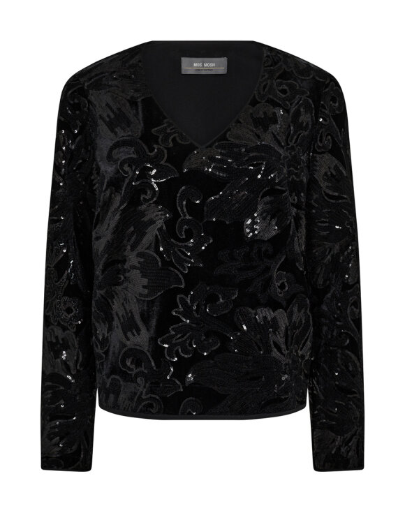 MOS MOSH - MMALFI FLOWER BLOUSE - MOS MOSH