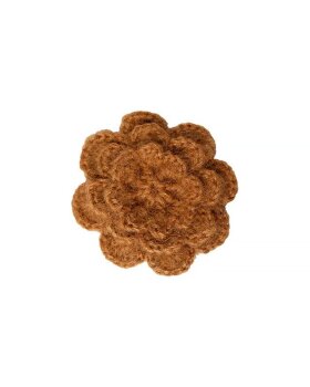 BCCHROCHET FLOWER BROOCH 