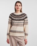 Y.A.S - YASLATTE LS KNIT PULLOVER - YAS
