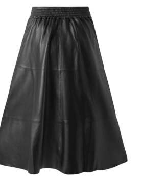 EVELYNDEP LEATHER SKIRT - DEPECHE