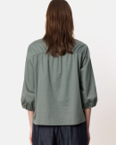 LEVETE ROOM - LR-ISLA SOLID BLUSE - LEVETE ROOM