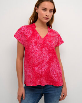 CUPOLLY SS BLOUSE - CULTURE