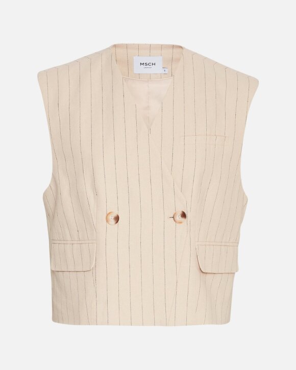 MOSS COPENHAGEN - MSCHJJONALYN WAISTCOAT - MSCH