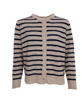 BCDELL STRIPED KNIT CARDIGAN BCDELL STRIPED KNIT CARDIGAN