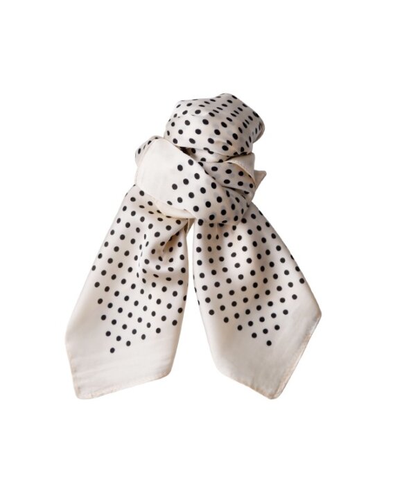 BLACK COLOUR - BCBIANCA MINI SCARVES 