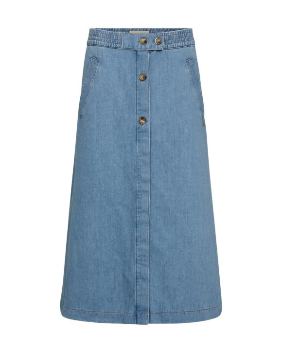 MOS MOSH - MMMARTI DENIM SKIRT - MOS MOSH