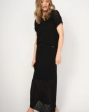 MOS MOSH - MMSHANI PLAIN V-KNIT - MOS MOSH