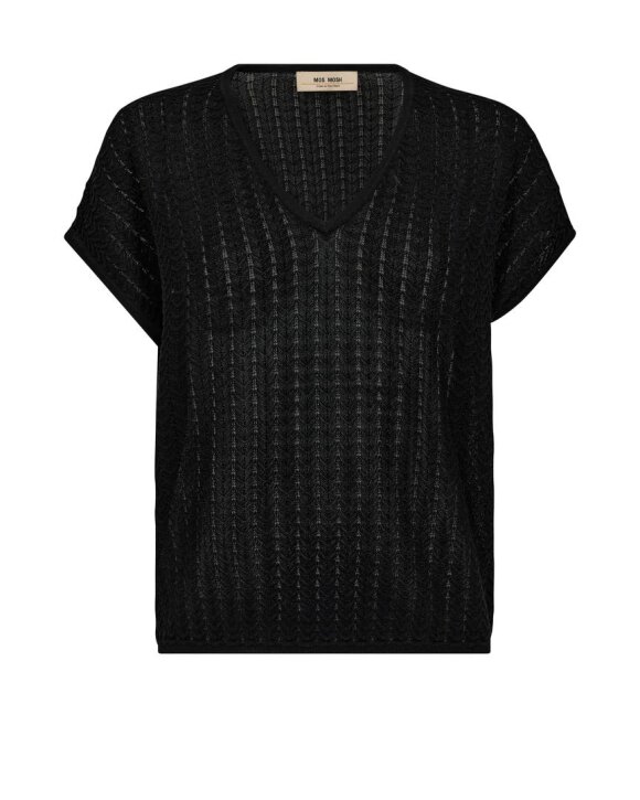 MOS MOSH - MMSHANI PLAIN V-KNIT - MOS MOSH