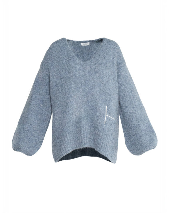 HÉST - SOFIE V-NECK SWEATER - HÉST
