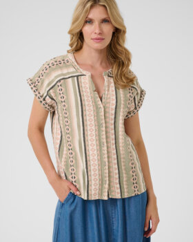 CRSOLA BLUSE - CREAM