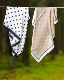 BLACK COLOUR - BCDANI MINI SCARVES 