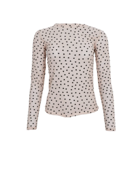 BCISOLE LOVE MESH BLOUSE 