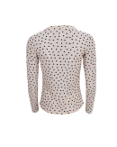 BLACK COLOUR - BCISOLE LOVE MESH BLOUSE 