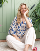 BLACK COLOUR - BCCHLOE RAGLAN BLOUSE 