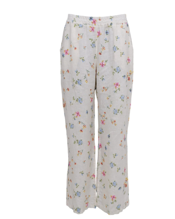 BLACK COLOUR - BCMELINA WIDE LINEN PANT 