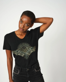 MMNADINE O-SS DECO TEE 
