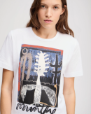 Munthe - LACK T-SHIRT - MUNTHE