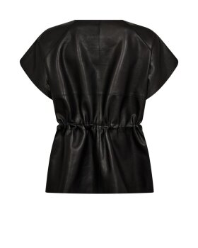 MMAYLIN LEATHR WAISTCOAT - MOS MOSH
