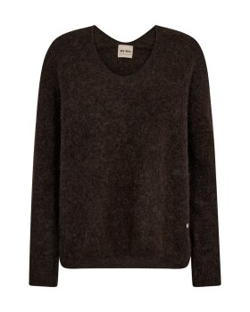 MMTHORA V-NECK  KNIT - MOS MOSH