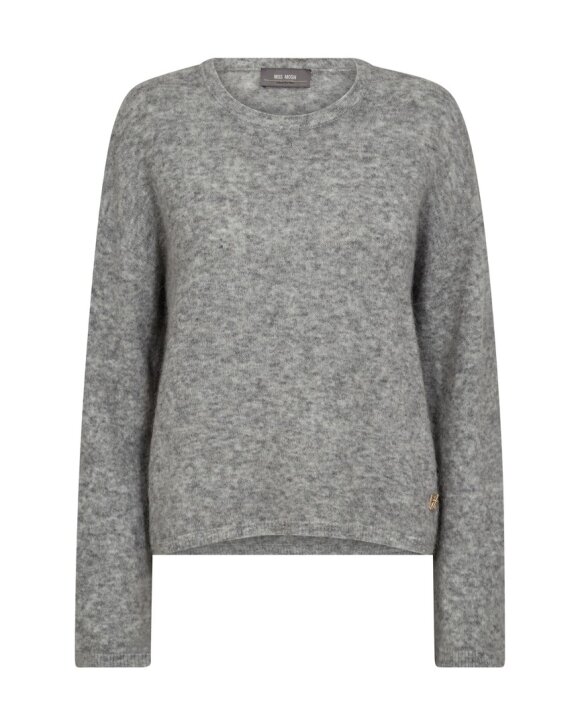 MOS MOSH - MMMMAPE O-NECK KNIT - MOS MOSH