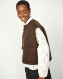 MOS MOSH - MMELISE LOISA WOOL VEST - MOS MOSH