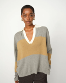 MOS MOSH - MMWYLIE TANI BLOD STRIPE KNIT