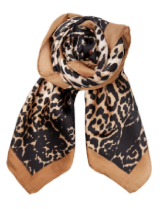 BLACK COLOUR - BCRANI LEO MINI SCARF 