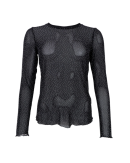 BLACK COLOUR - BCALEXIS TEE WSTONES 